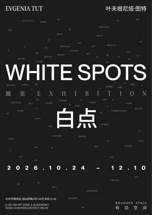 Выставка «White Spots»: экспозиция и айдентика