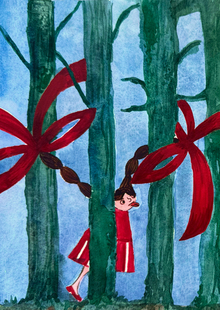 Серия иллюстраций к&nbsp;сказке «Три медведя»