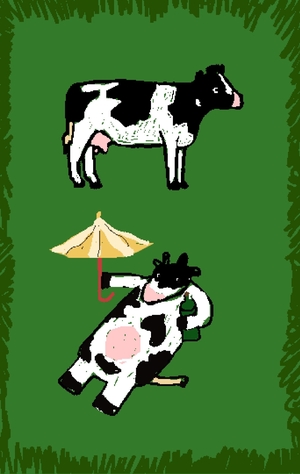 MOO-DERN ART