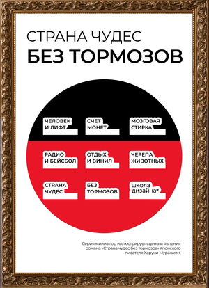 Полки-миниатюры по роману Харуки Мураками
