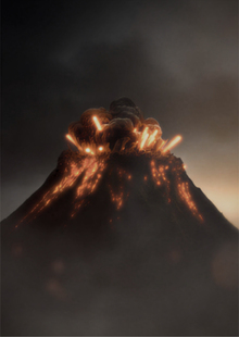 Houdini | Volcanic Eruption