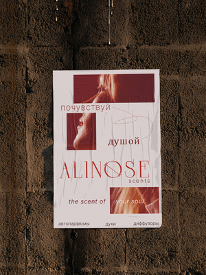 Alinose sents разработка айдентики