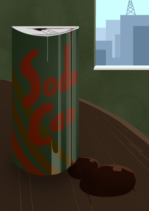 Разработка музыкального видео "Soda Can"