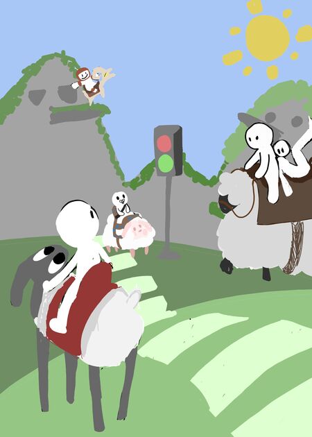 Пушистый внедорожник