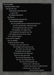 The Cure&nbsp;— The Same Deep Water as&nbsp;You