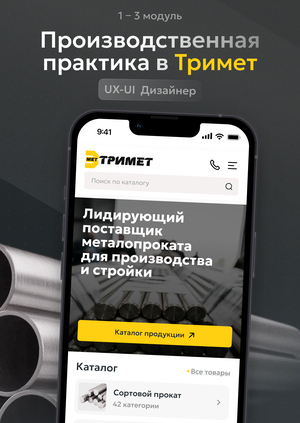 Производствественная практика в Тримет