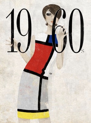 Отражение моды 1960x в Ссср и Европе