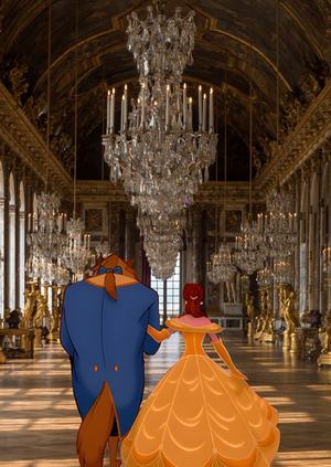 Рококо в мультфильме Disney «Красавица и Чудовище» 
