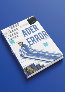 Обложка для книги бренда Ader Error Обложка для книги бренда Ader Error