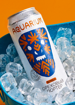 Упаковка крафтового пива Aquarium