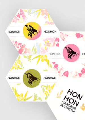 Медовые конфеты HON HON
