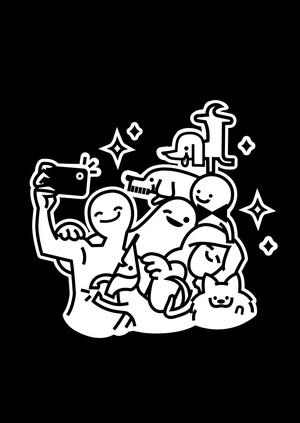 Плакаты для звериного медиа «СТАЯ»