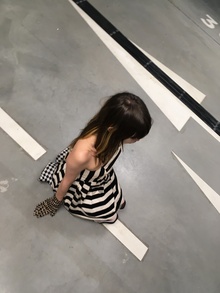 striped hse adventure, I&nbsp;love running and dancing in&nbsp;heels