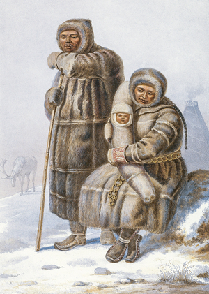 Жители русской Лапландии