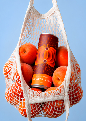 Упаковка натурального энергетика для ЗОЖ-аудитории FRUIT’S ENERGY 