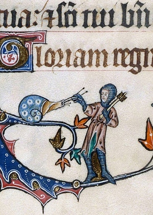 Средневековые маргиналии и мотив мира наоборот на примере GORLESTON PSALTER