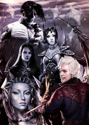 Визуальная адаптация механик и философии D&D в цифровой среде