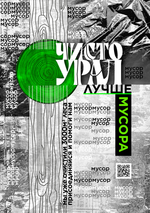 Айдентика экопроекта Чисто Урал