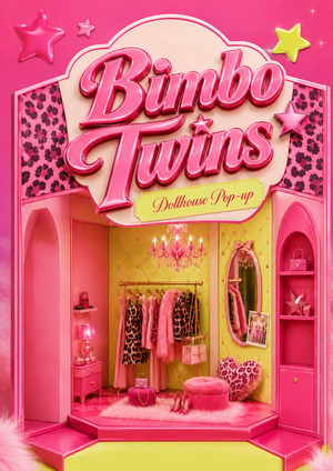 Bimbo Twins Dollhouse Pop-up — концепция fashion-ивента