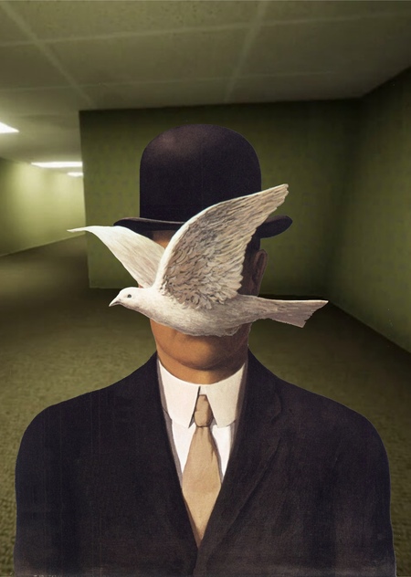 Лиминальность в живописи Рене Магритта