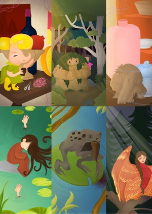 Jasmine Joanna Az-zahra Basuki — Mythic Creatures