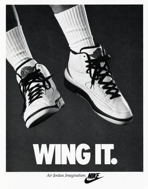 Формирование визуального языка бренда Air Jordan в рекламе 1980-х