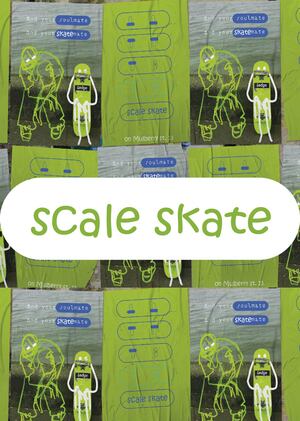 Айдентика "scale skate board"