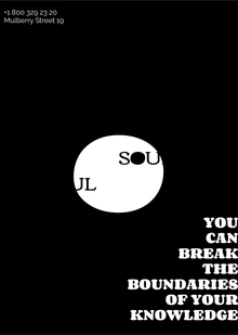 Identity for a psychotherapy center «SOUL» Identity for a psychotherapy center «SOUL»