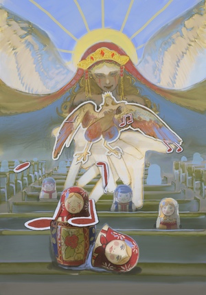 Legends in Paper and Matryoshka