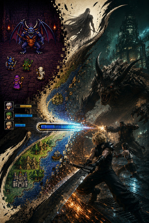 Turn-based vs Action: Как менялась боевая система JRPG и почему жанр живет