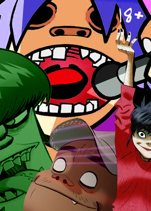 Uncanny-аффект в визуальном языке Gorillaz