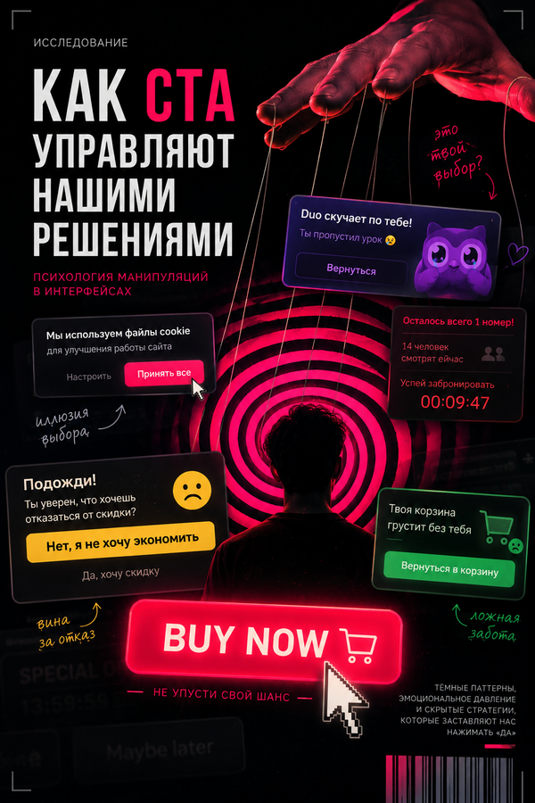 Манипуляция в CTA
