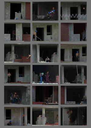 Babylon, a two-channel video installation