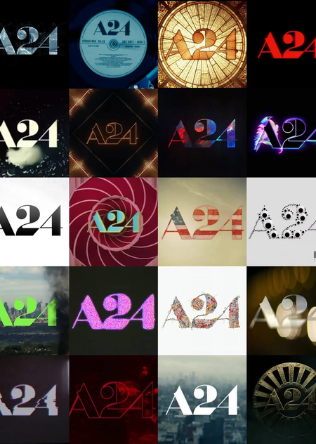 Визуальная идентичность студии A24