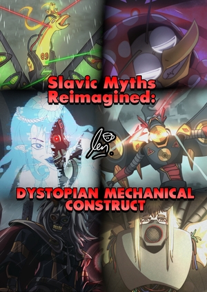 Slavic Myths Reimagined: Dystopian Mechanical Construct