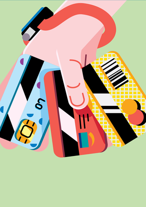 Иллюстрации для  ежедневной газеты РБК