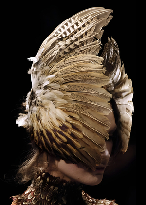 Alexander McQueen & Robert Wun. Романтичность под панцирем