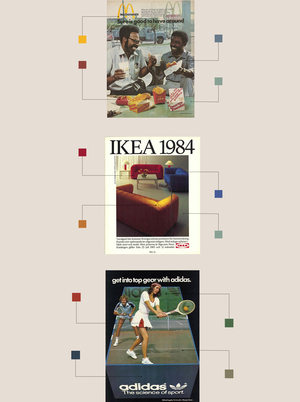 Дизайн счастья: визуальный язык глобальных брендов 1960–2000-х