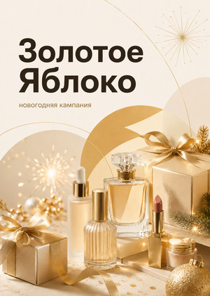 Золотое Яблоко: новогодняя рекламная кампания
