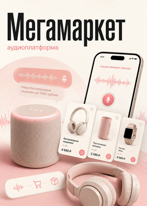 Мегамаркет: аудиоплатформа бренда