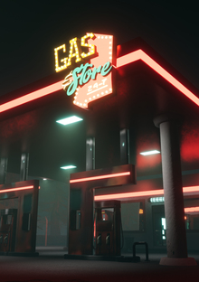 Gas Light Station & Inconvenience Store