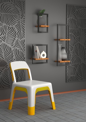 Стул для выставочных пространств