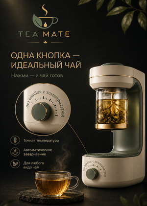 Рекламная кампания для бренда TEA MATE