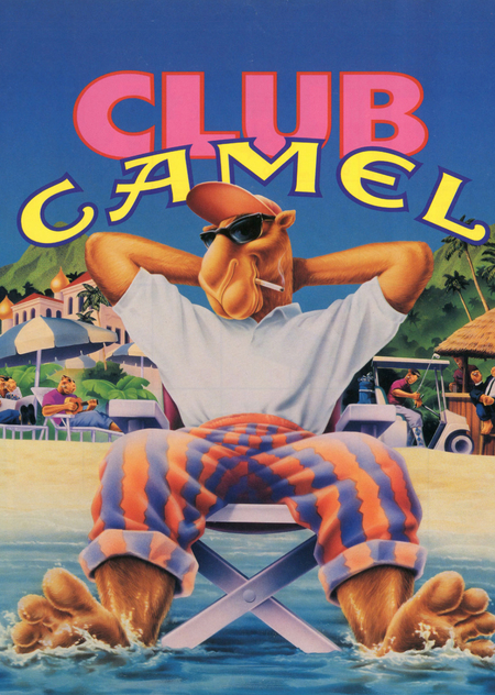 Визуальное воздействие кампании Joe Camel