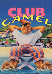 Визуальное воздействие кампании Joe Camel Визуальное воздействие кампании Joe Camel