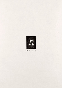 Айдентика для студии FALZ