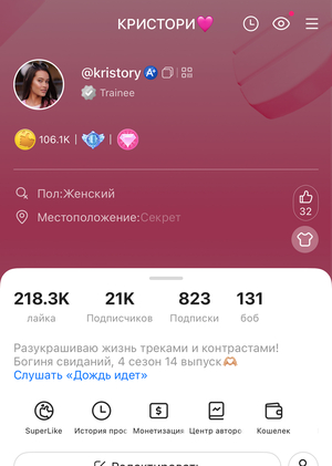Введение социальных сетей - 21 000 подписчиков в Likee