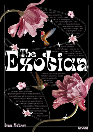 Typographic Poster for Exotica Typeface
