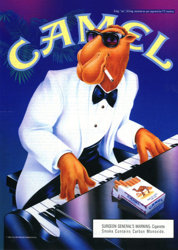 Анализ рекламной кампании сигарет Camel 80-х - 90-х годов(Joe Camel)