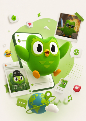 Duolingo as a Digital Character